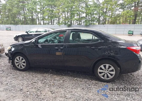 2015 Toyota Corolla Le из США, поврежденный, VIN 2T1BURHE2FC386940